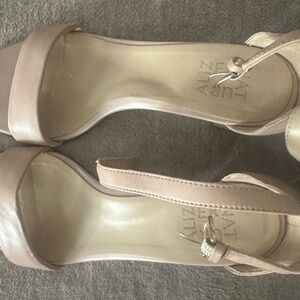 PINK Women's Open-Toe Heels